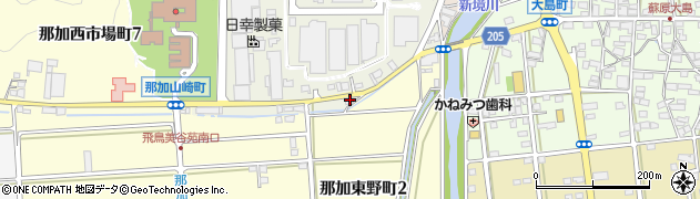 岐阜県各務原市那加山崎町28周辺の地図