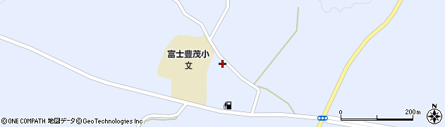 富士河口湖町立　富士ケ嶺保育所周辺の地図