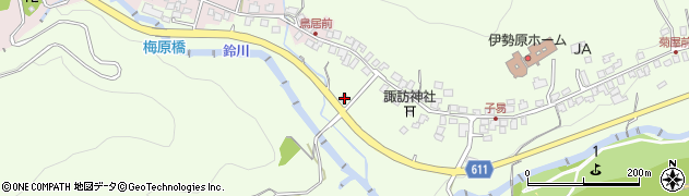 神奈川県伊勢原市子易1016周辺の地図