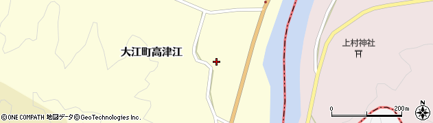 京都府福知山市大江町高津江474周辺の地図