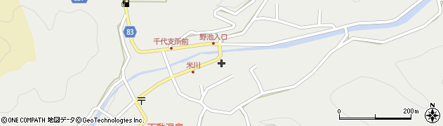 米川公会堂周辺の地図