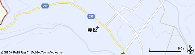 鳥取県西伯郡大山町赤松1172周辺の地図