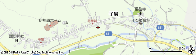 神奈川県伊勢原市子易453周辺の地図