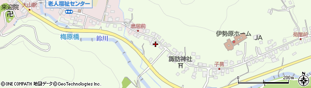 神奈川県伊勢原市子易1021周辺の地図