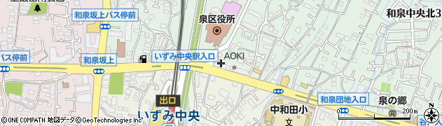 いずみ中央駅前歯科周辺の地図