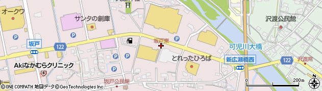 坂戸東周辺の地図