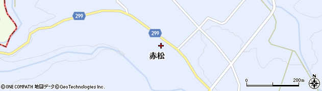 鳥取県西伯郡大山町赤松1175周辺の地図