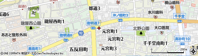 岐阜県労働組合総連合周辺の地図