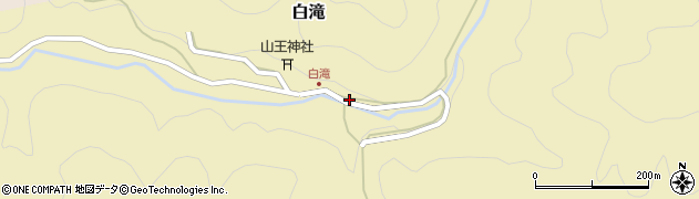 京都府舞鶴市白滝360周辺の地図