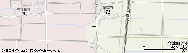 滋賀県高島市今津町浜分1418周辺の地図