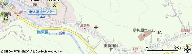 神奈川県伊勢原市子易1202周辺の地図