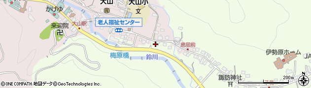 神奈川県伊勢原市子易240周辺の地図
