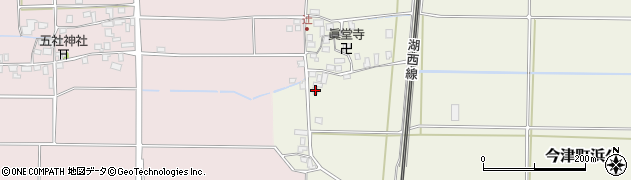 滋賀県高島市今津町浜分1356周辺の地図