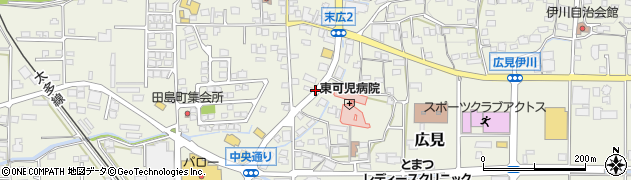 村木周辺の地図
