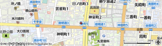 太平ビルサービス株式会社　岐阜支店周辺の地図