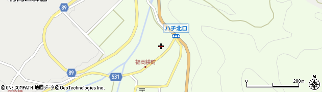 香美町立　横町会館周辺の地図