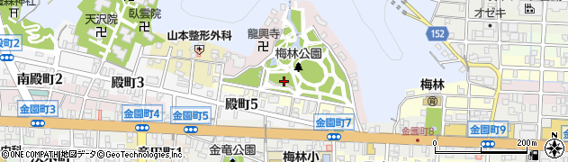 岐阜県岐阜市梅林南町周辺の地図