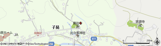神奈川県伊勢原市子易1755周辺の地図