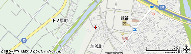 島根県安来市安来町加茂町473周辺の地図