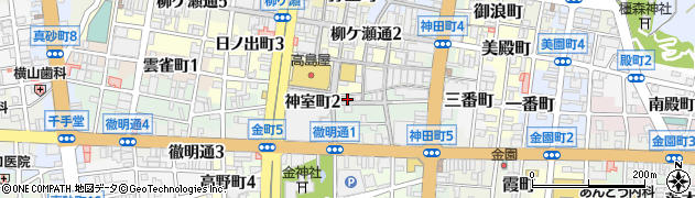 神室町商店 heat周辺の地図