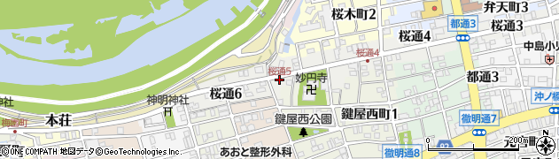 桜通5周辺の地図