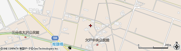 島根県出雲市斐川町三分市周辺の地図