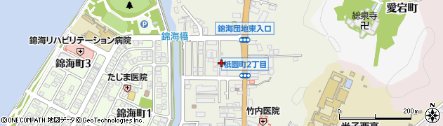 日ノ丸自動車株式会社　米子支店貸切バス周辺の地図