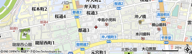 岐阜県岐阜市鍵屋東町周辺の地図