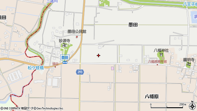 〒297-0053 千葉県茂原市墨田の地図