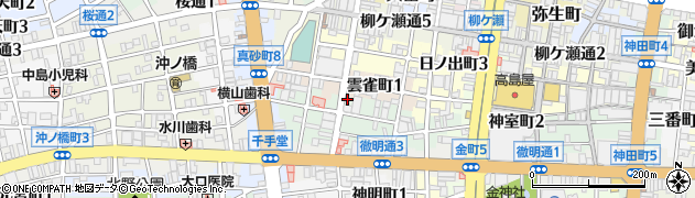 花島周辺の地図