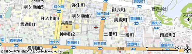 株式会社岩田時計舗周辺の地図