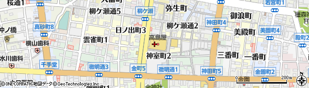 みわ屋 岐阜高島屋店周辺の地図
