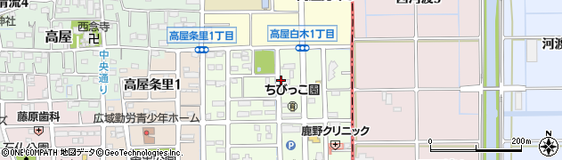 馳走Dining 集楽 岐阜周辺の地図