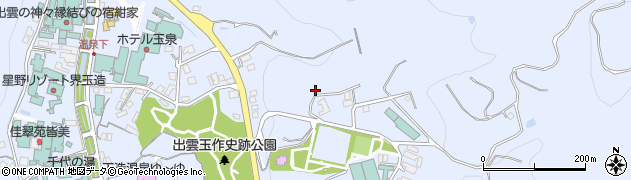 徳連場古墳周辺の地図