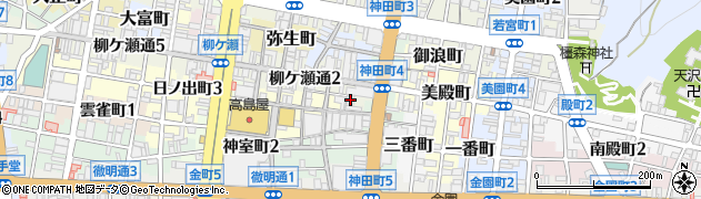 株式会社時事通信社岐阜支局周辺の地図