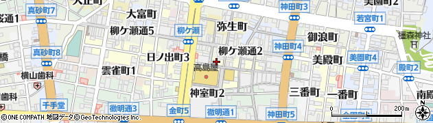 ぎふ初寿司 高島屋前店周辺の地図