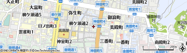 スギドラッグ柳ケ瀬通店周辺の地図