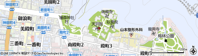 岐阜県岐阜市寺町周辺の地図
