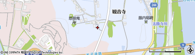 鳥取県米子市観音寺141周辺の地図