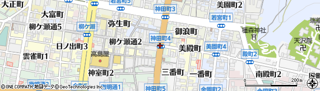 神田町４周辺の地図