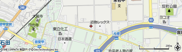 神奈川県厚木市愛甲1922周辺の地図