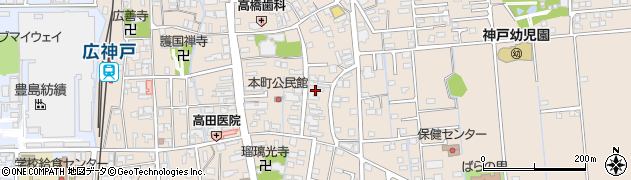 岐阜県神戸町（安八郡）神戸周辺の地図