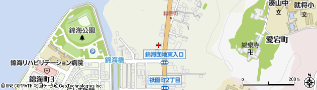 加藤商事株式会社　米子本社周辺の地図