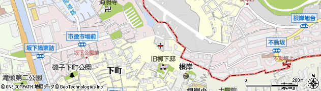 神奈川県横浜市磯子区下町13周辺の地図