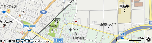 神奈川県厚木市愛甲2145周辺の地図