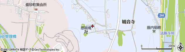 鳥取県米子市観音寺192周辺の地図
