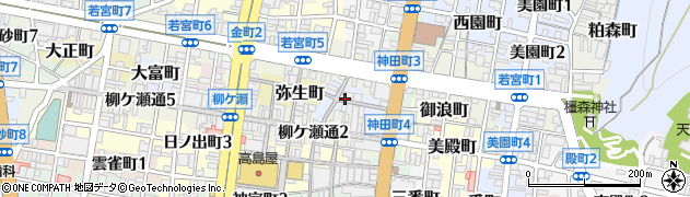 岩原ドライ専門店周辺の地図