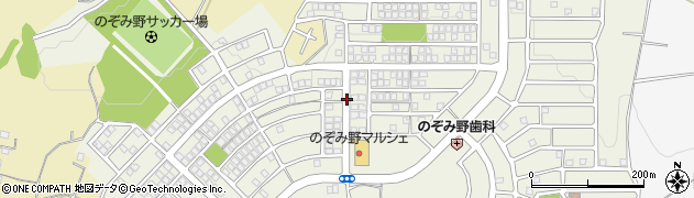 千葉県袖ケ浦市のぞみ野周辺の地図