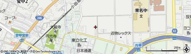 神奈川県厚木市愛甲1928周辺の地図