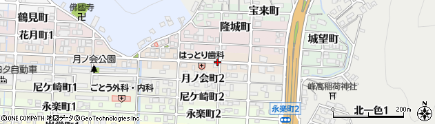 岐阜県岐阜市塩町周辺の地図